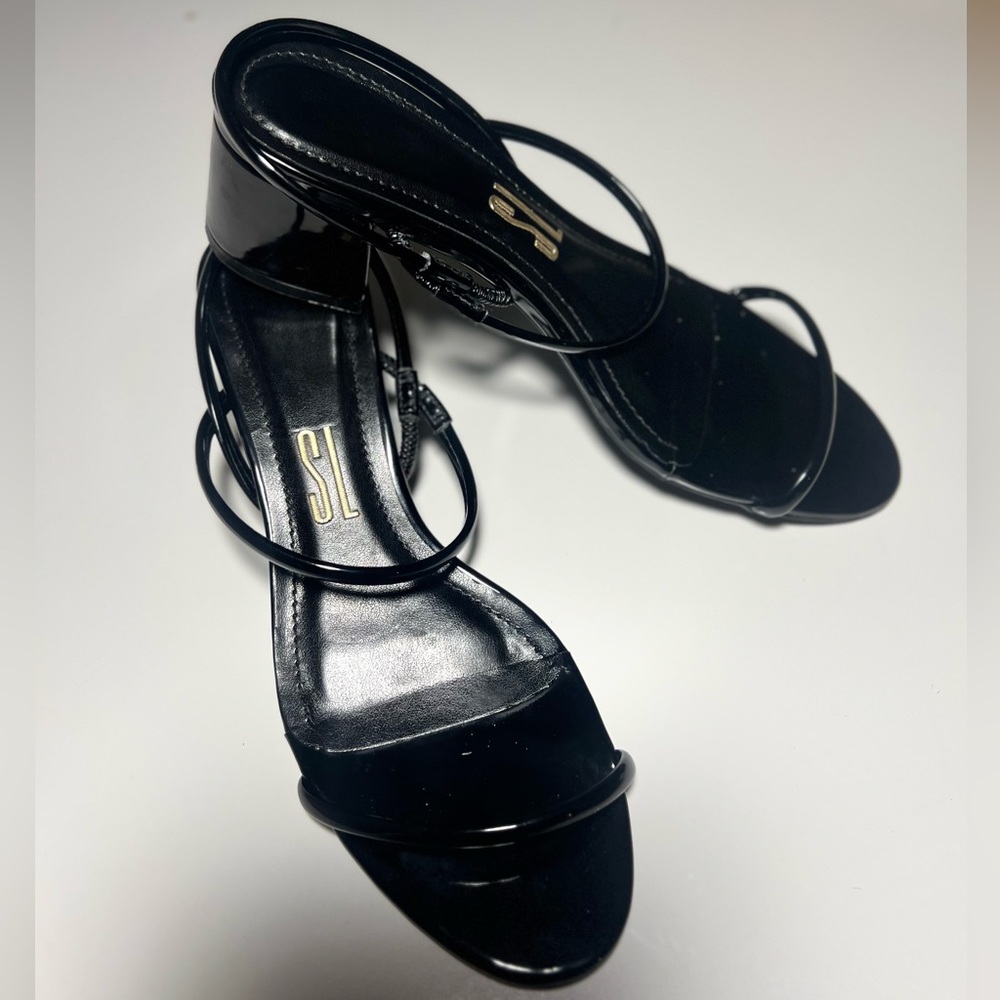 Black Strap Sandals